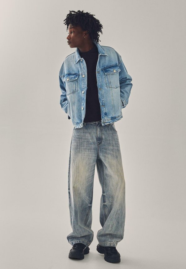 Bershka Denim jacket - light blue