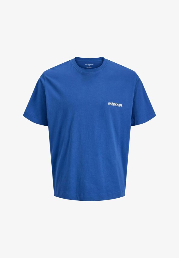 Jack & Jones T-SHIRT BACKPRINTET T-SHIRT - Print T-shirt - beaucoup blue