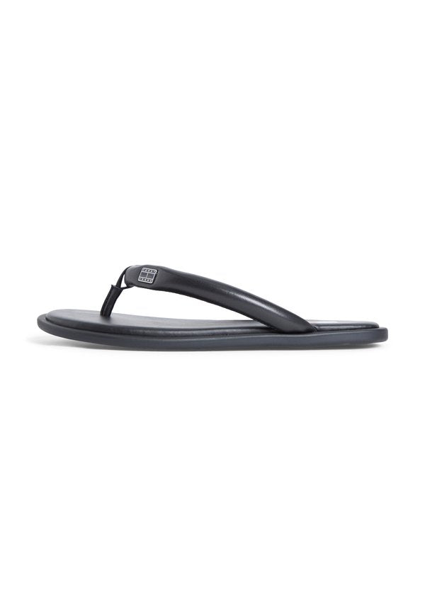 Tommy Jeans LEATHER PADDED STRAP FLIP-FLOPS