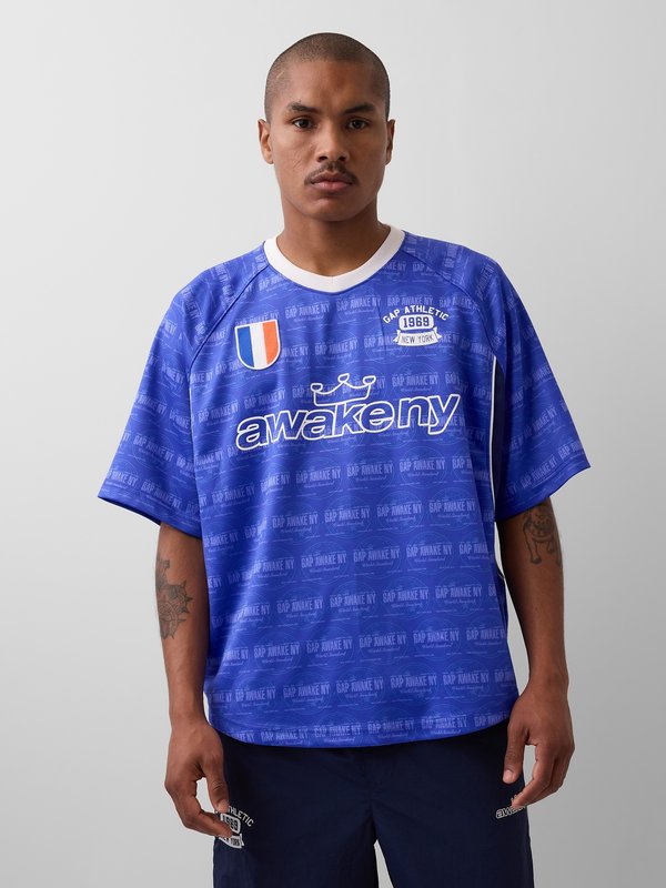 GAP GAP AWAKE NY OVERSIZED LOGO JERSEY