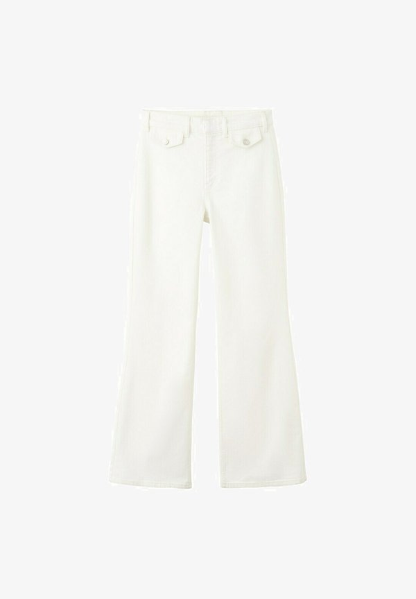 Mango ADULT - Bootcut jeans - white