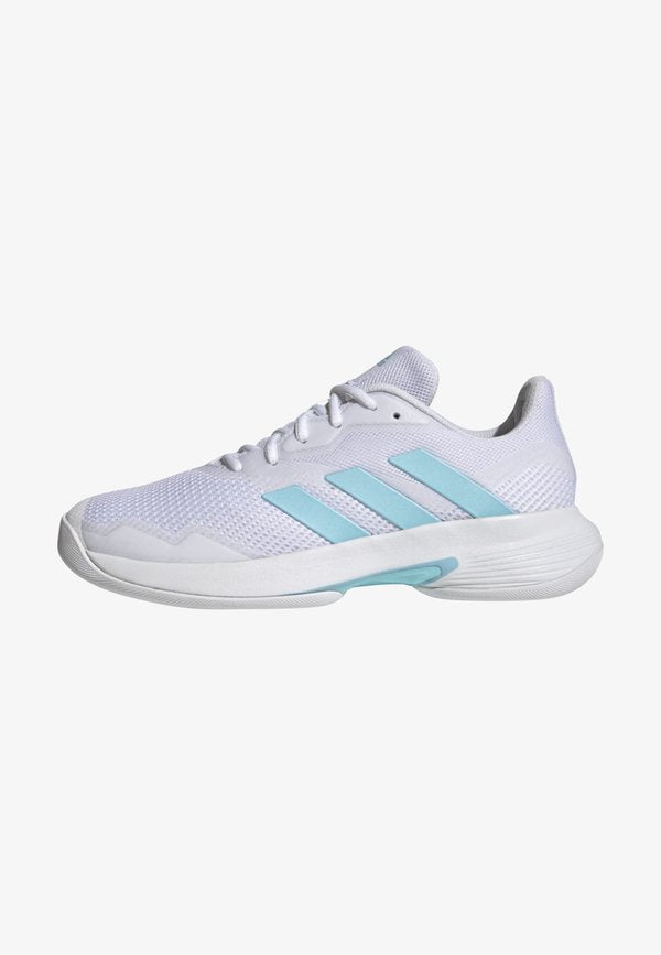 adidas Performance COURTJAM CONTROL WOMENS - Carpet court tennis shoes - white