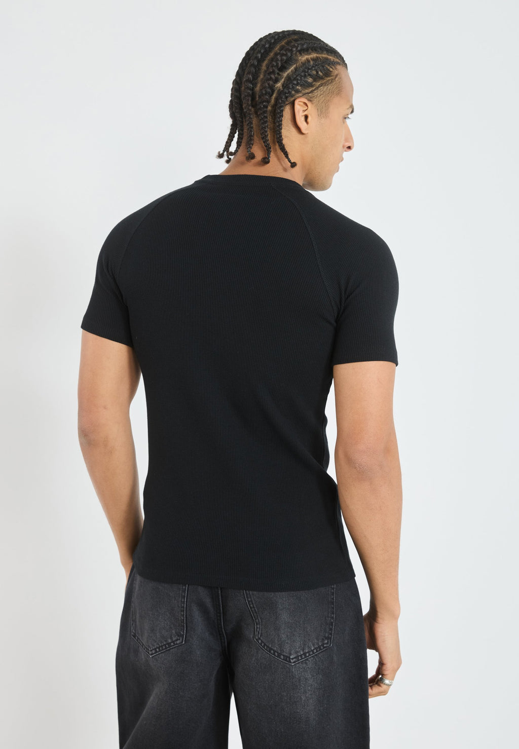 YOURTURN UNISEX WAFFLE MUSCLE FIT