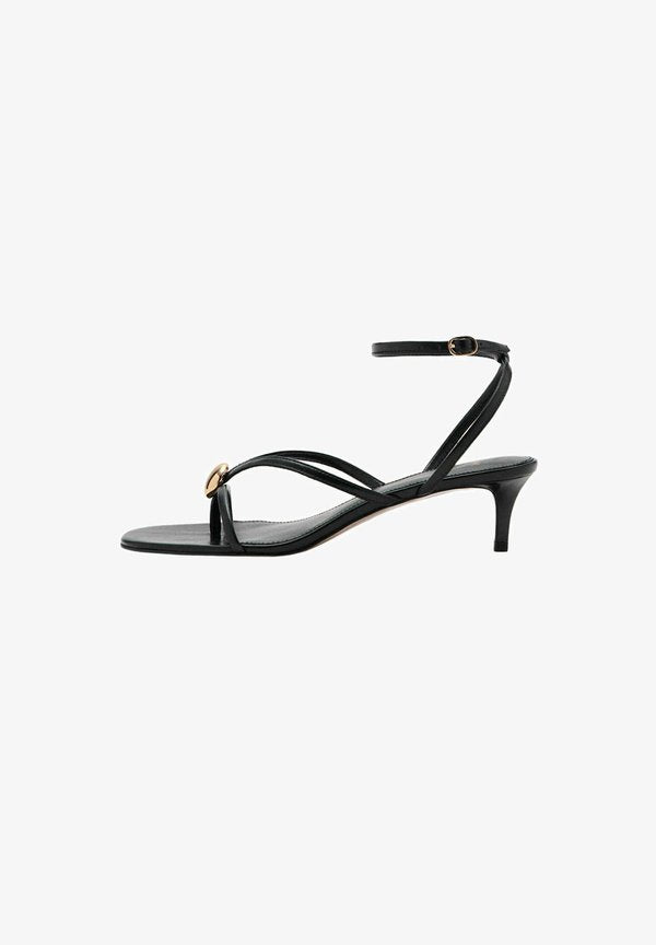 Mango ADULT - T-bar sandals - black