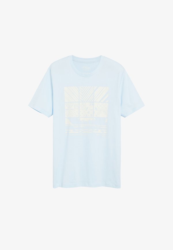 s.Oliver T-SHIRT - Print T-shirt - arktisblau