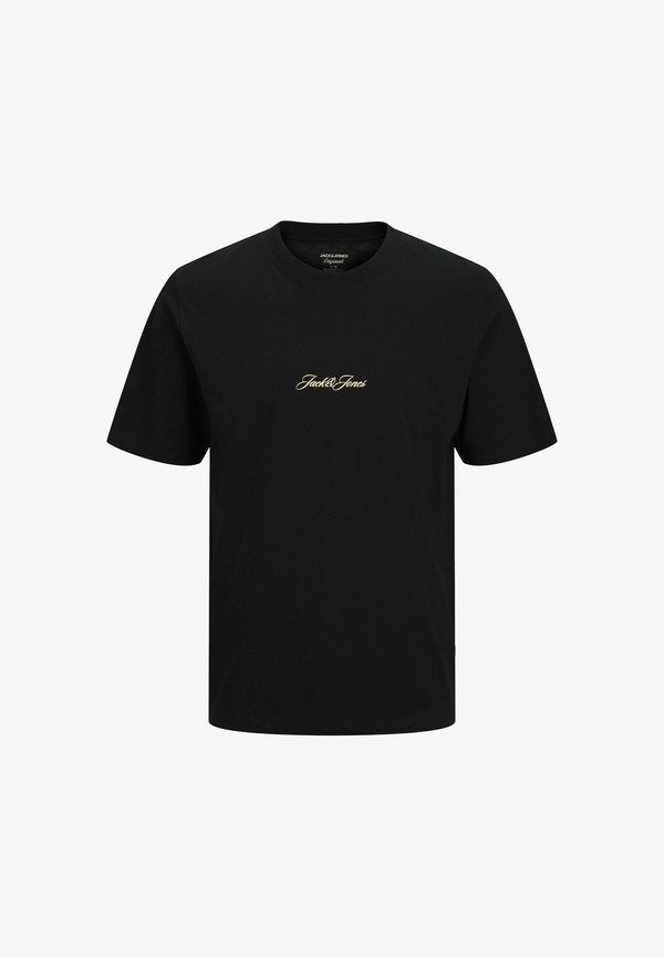 Jack & Jones T- - Print T-shirt - black