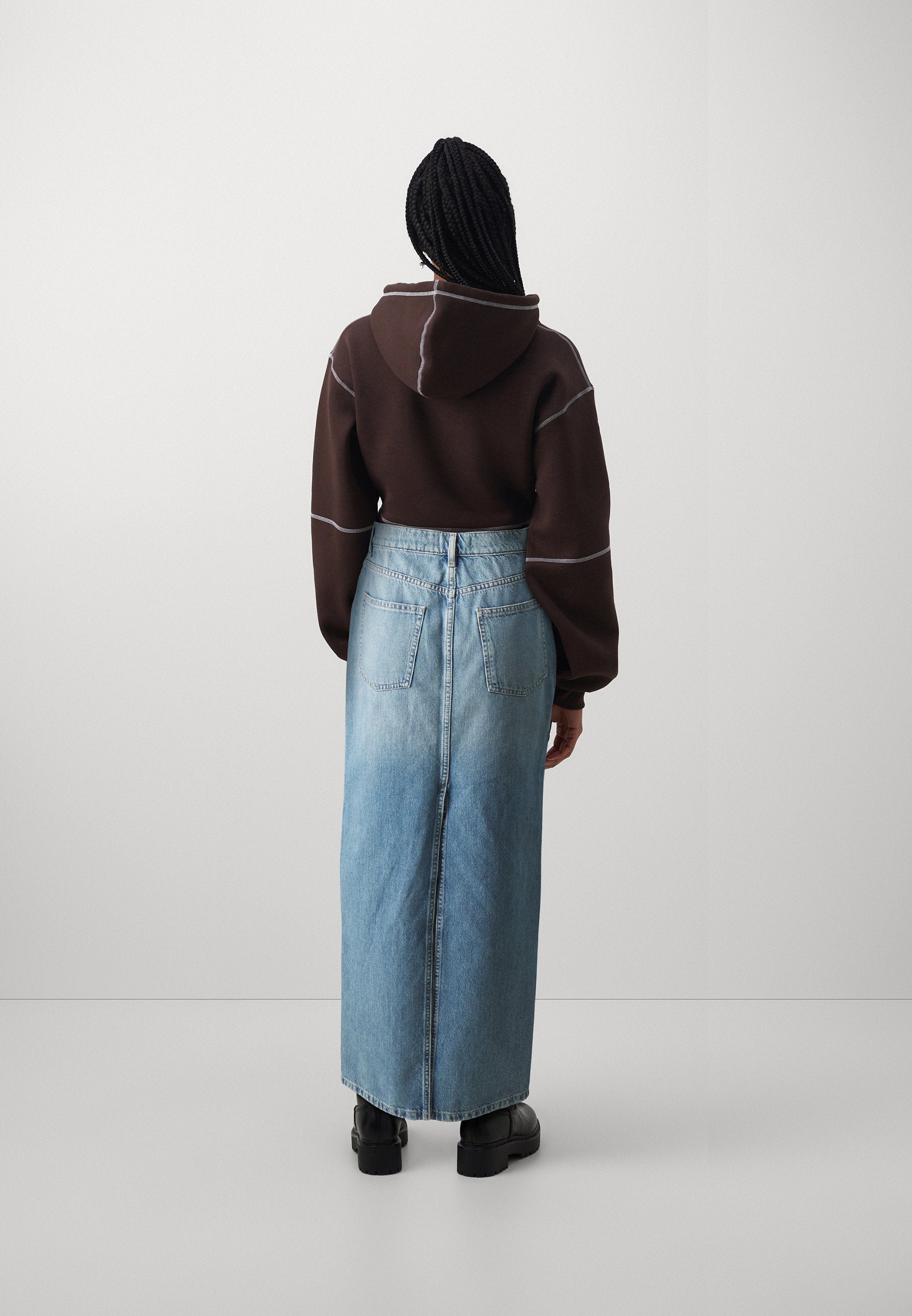 ONLY ONLCLOUD LONG REWORK SKIRT