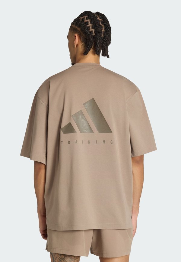 adidas Performance Basic T-shirt - khaki six