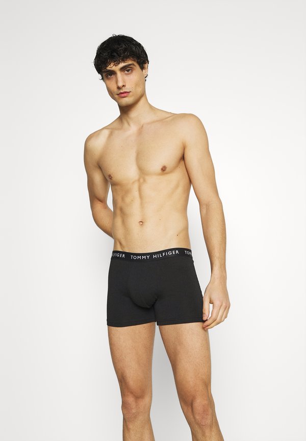 Tommy Hilfiger 3 PACK  - Trunks - grey/white/black