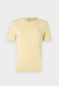 Tommy Hilfiger SLIM FIT - Print T-shirt - zesty yellow
