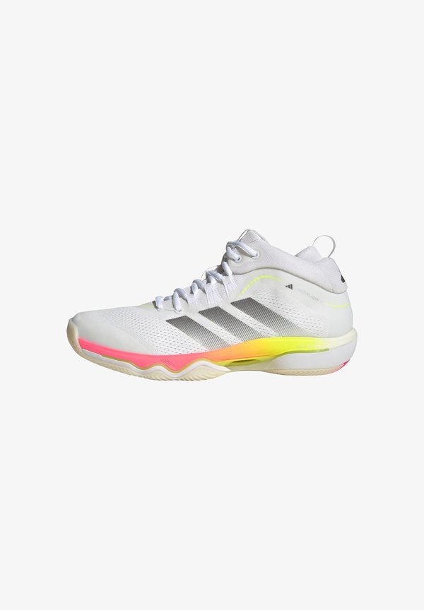 adidas Performance ADIDAS PERFORMANCE CRAZYFLIGHT 7 SHOES - Volleyball shoes - cloud white   cloud white   iron metallic