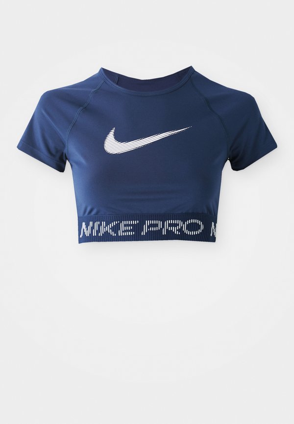 Nike Performance Sports T-shirt - midnight navy/football grey/white