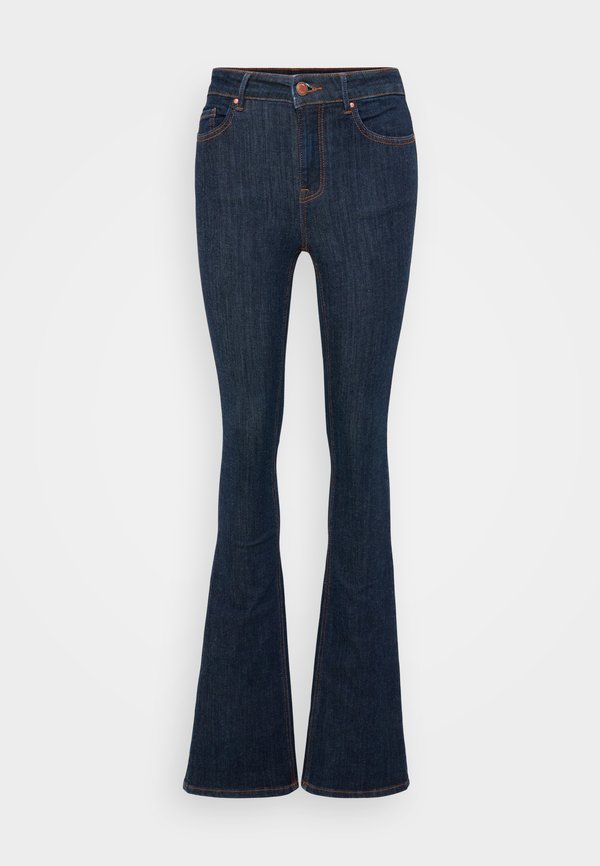 Vero Moda Tall VMFLASH  - Flared Jeans - dark blue denim