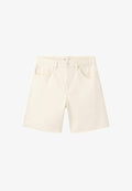 Mango ADULT - Denim shorts - off-white