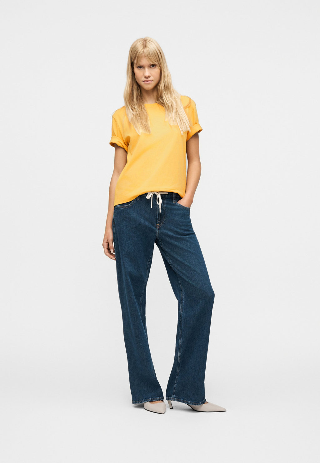 Selected SLWESSENTIAL SS BOXY TEE NOOS