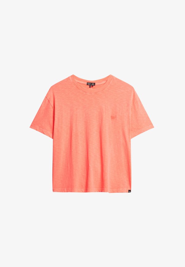 Superdry & Co SUPERDRY - Basic T-shirt - fluro coral