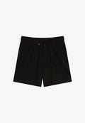 Bershka TEXTURED PLUSH - BERMUDA SHORTS 01397238 - Shorts - black