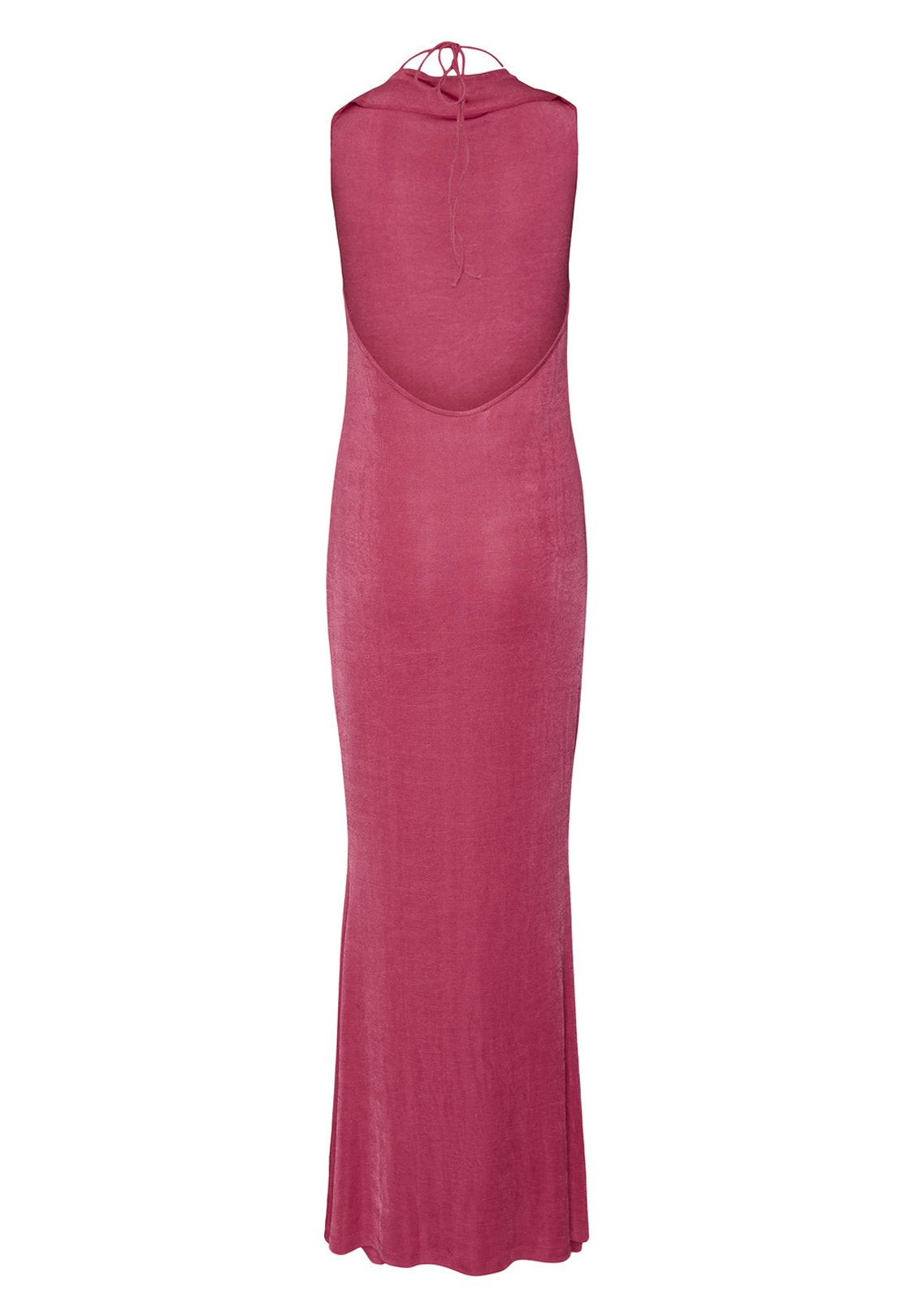 SOMETHINGNEW SNANNE HALTERNECK MAXI DRESS