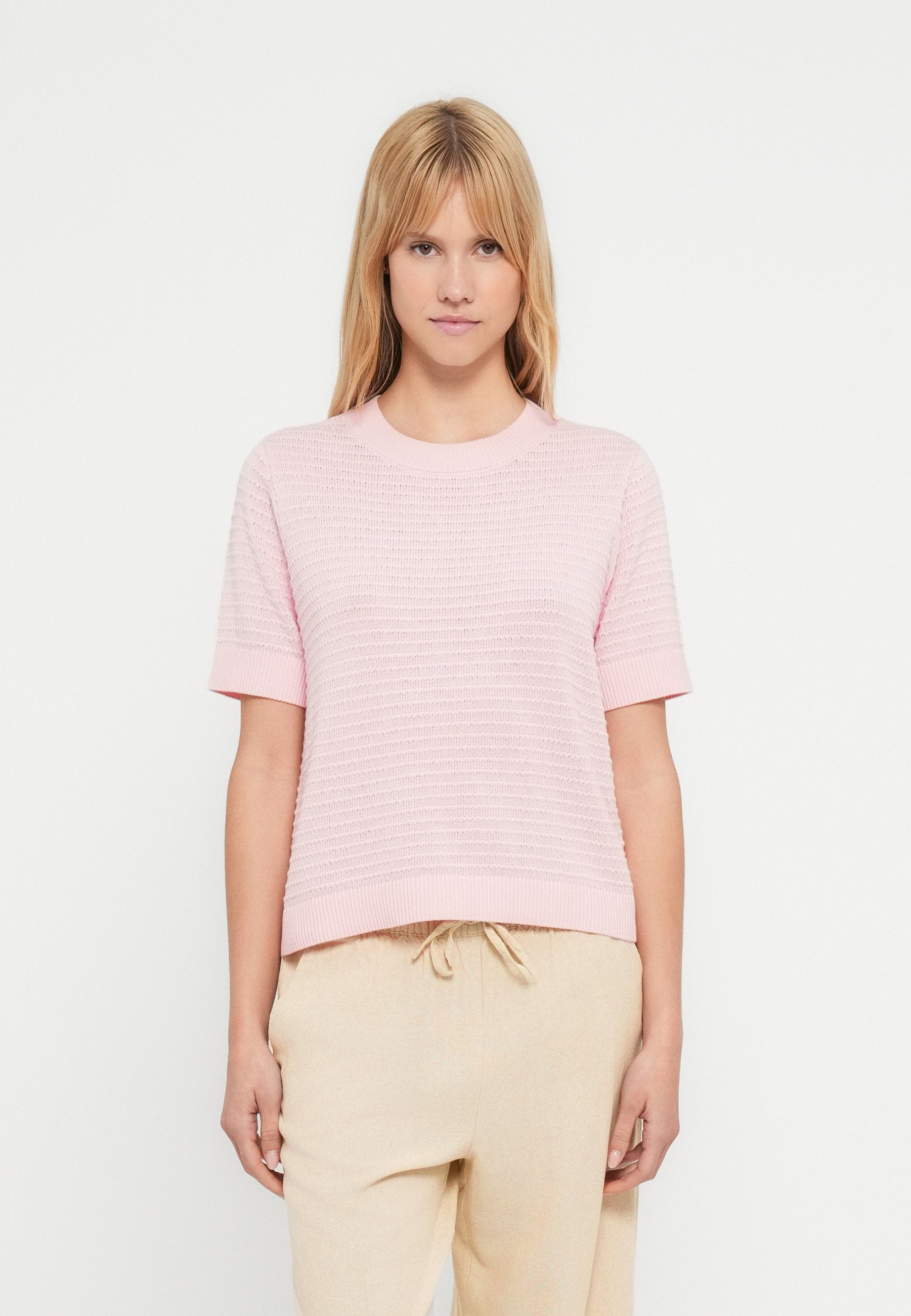 VILA Knitted VILOLLO Short sleeved