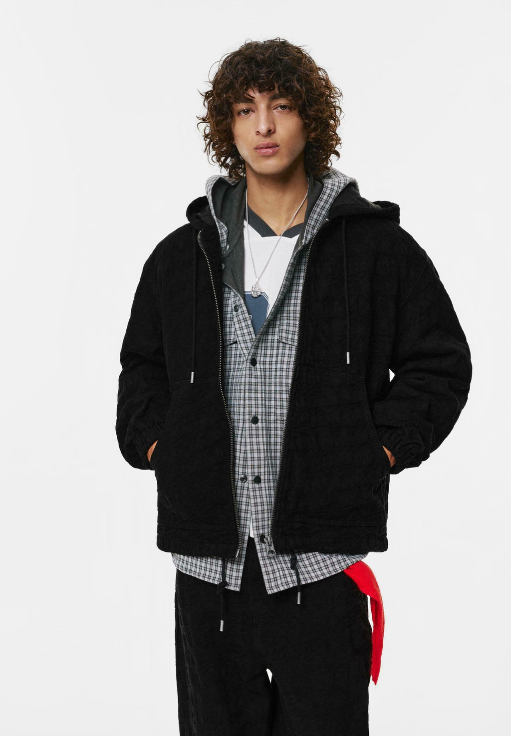 PULL&BEAR HOODED