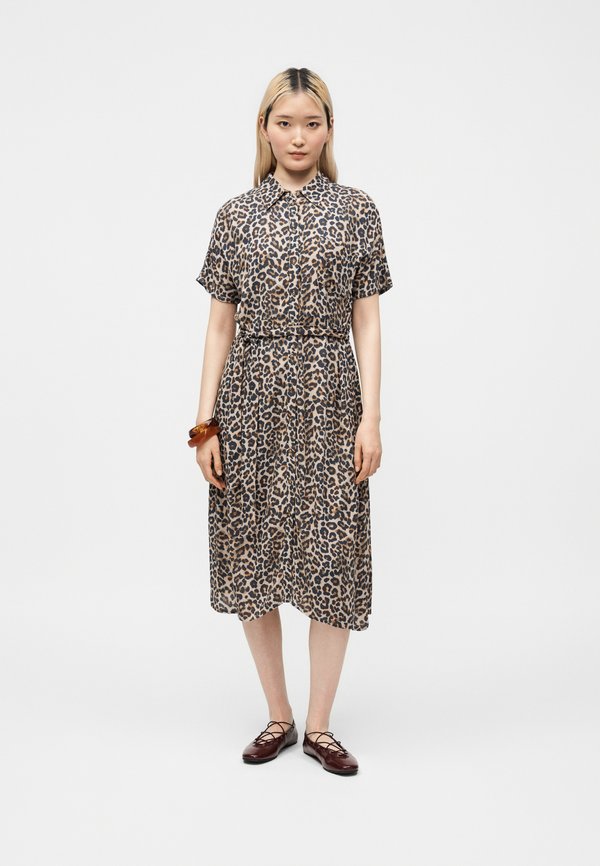 ONLY ONLCIKKA HANNOVER DRESS - Shirt dress - pumice stone