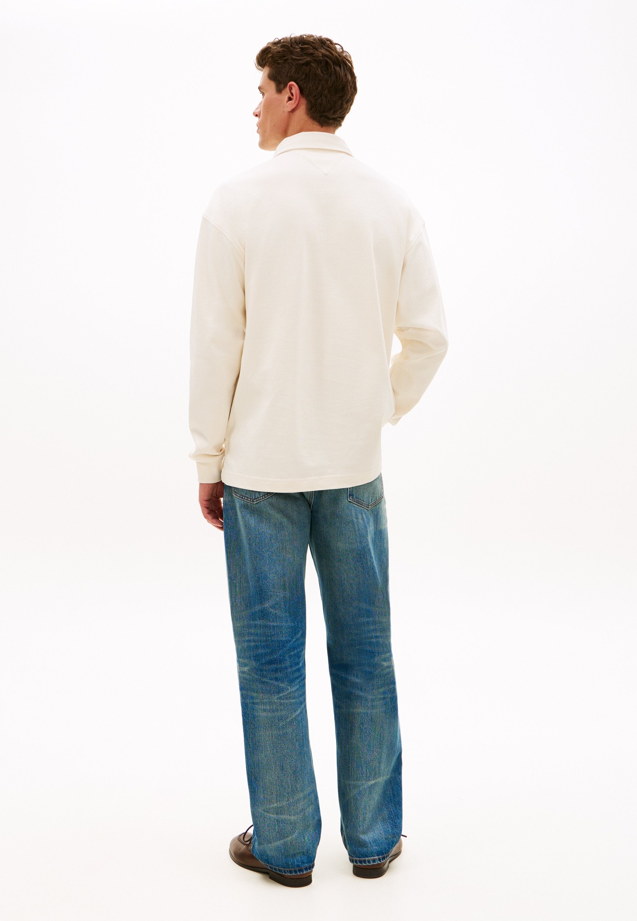 FLAG LOGO RELAXED RUGBY SHIRT Media 4