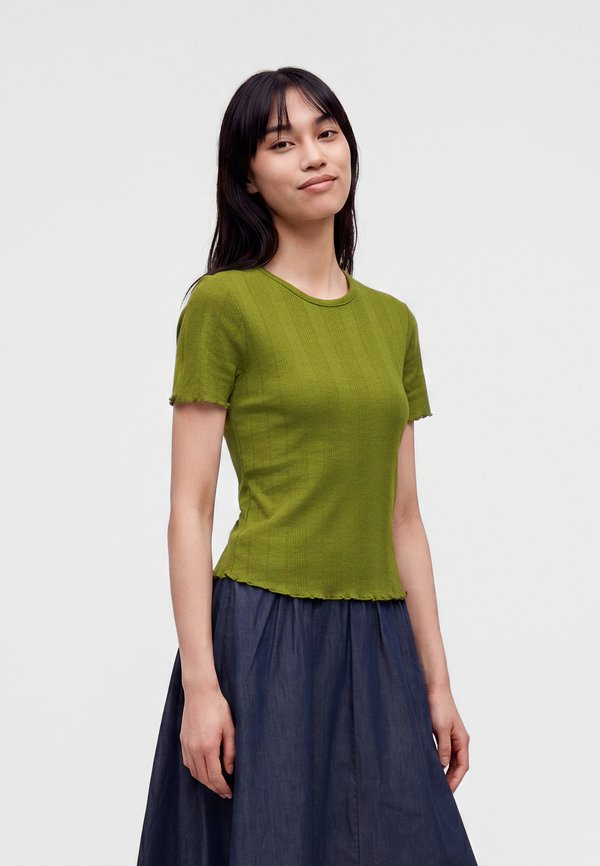 ONLY ONLTENNA O NECK - Basic T-shirt - cardamom seed
