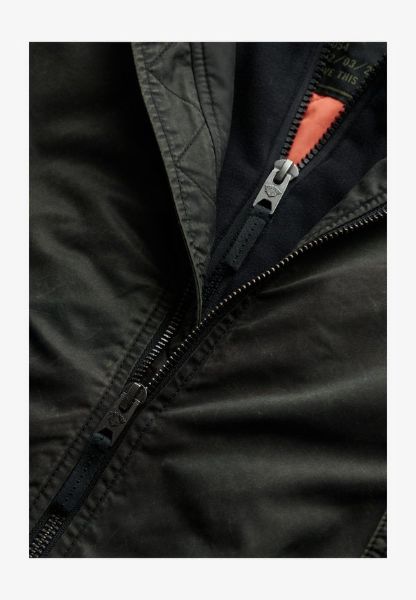 Superdry & Co MILITARY - Summer jacket - washed dark green