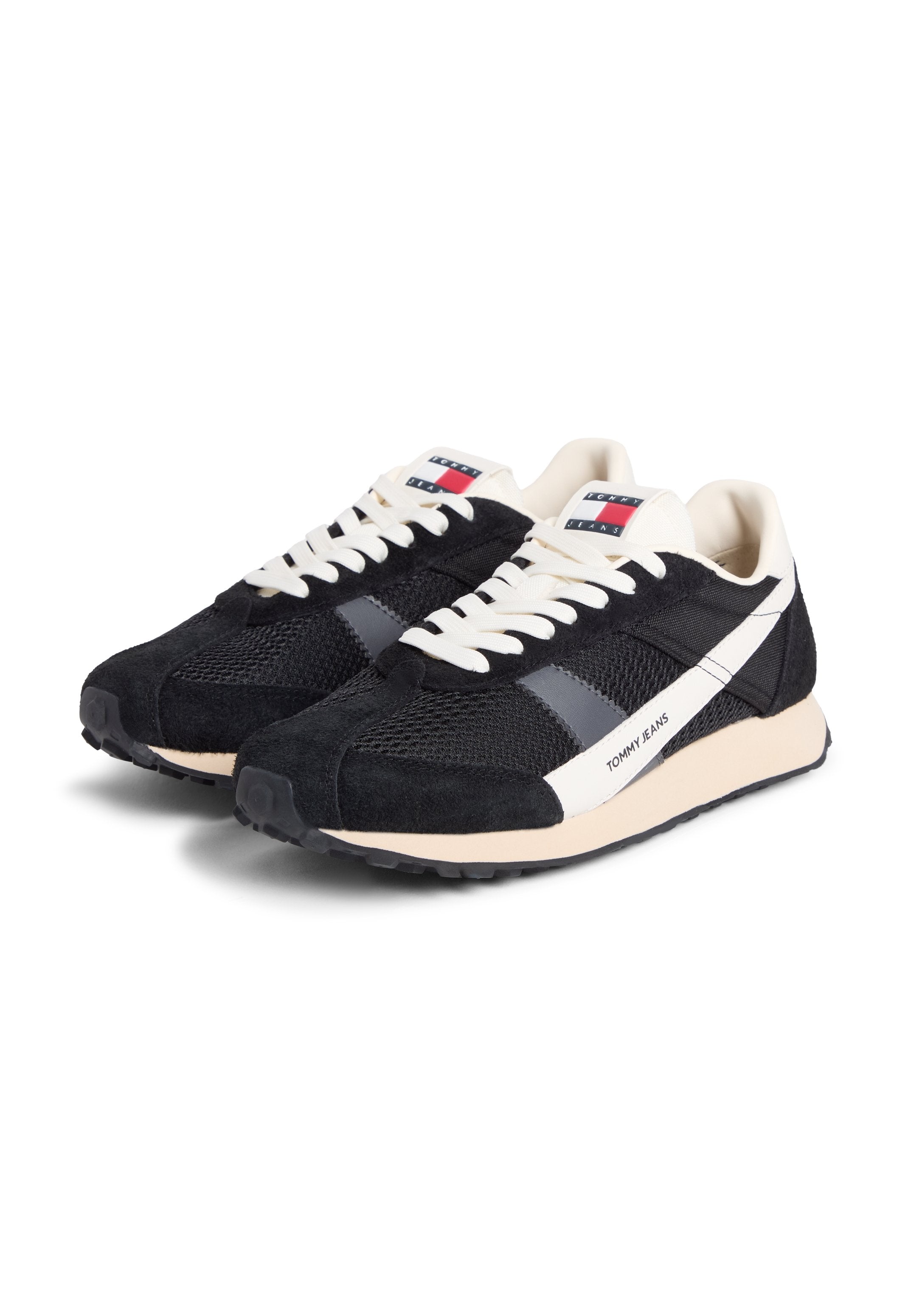 Tommy Jeans RETRO LEATHER ARCHIVE RUNNER TRAINERS