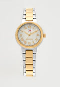Tommy Hilfiger BECCA - Watch - silver-coloured/gold-coloured/blue