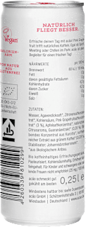 Erfrischungsgetränk, Pink Grapefruit mit Guarana acao