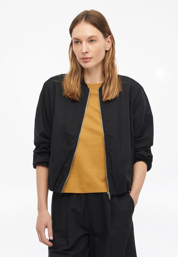 s.Oliver INDOOR-JACKE - Bomber Jacket - schwarz