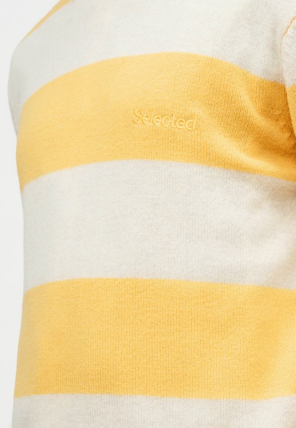 Selected SLHREUBEN RELAXED STRIPE CREW NECK