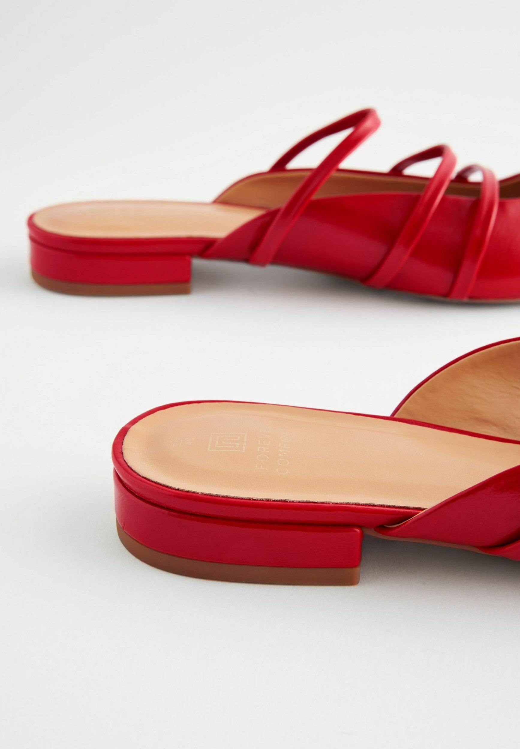 Next FOREVER COMFORT POINT TOE STRAPPY REGULAR FIT