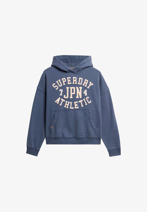 Superdry & Co ATHLETIC ESSENTIALS  - Hoodie - mariner navy