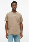 s.Oliver T-SHIRT - Print T-shirt - cognac