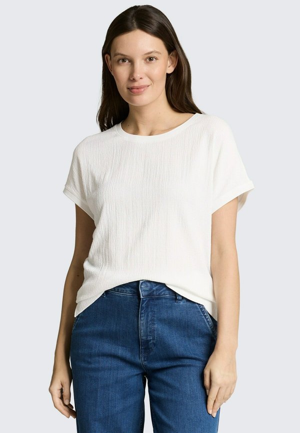 TOM TAILOR Basic T-shirt - whisper white