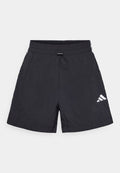 adidas Sportswear ESSENTIALS 3 STRIPES LIFESTYLE SHORTS - Sports shorts - black/white