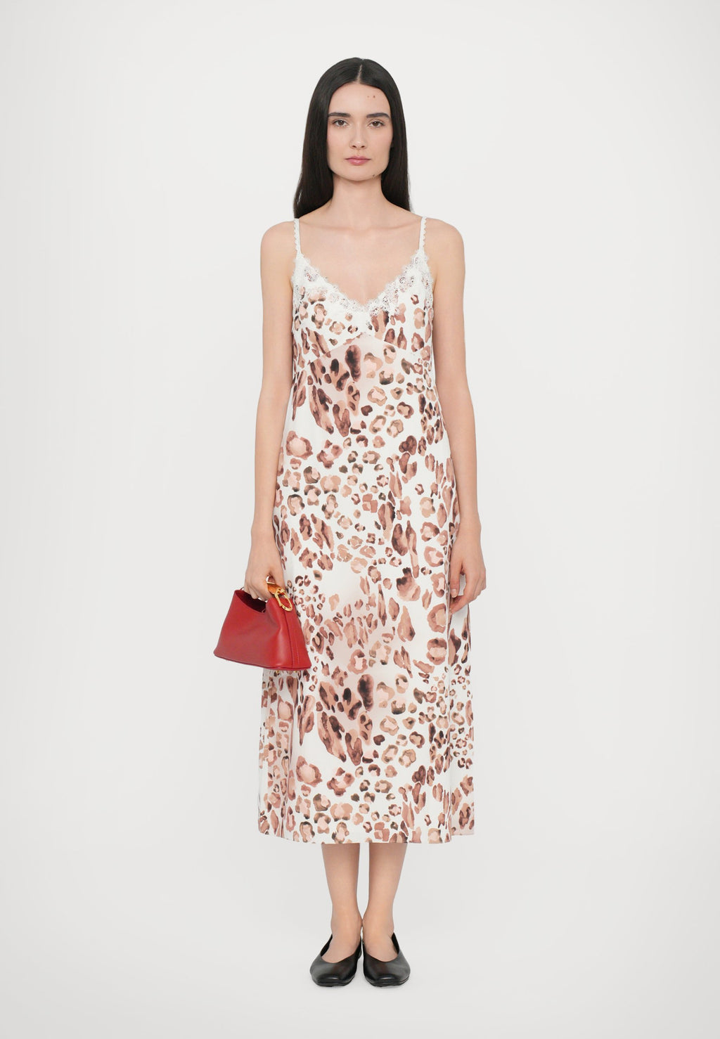 Needle & Thread LEOPARD COCO CAMI BALLERINA DRESS