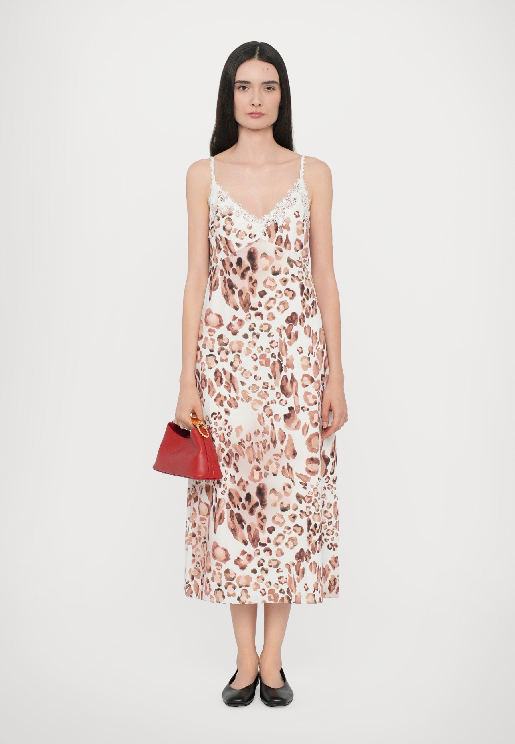 Needle & Thread LEOPARD COCO CAMI BALLERINA DRESS