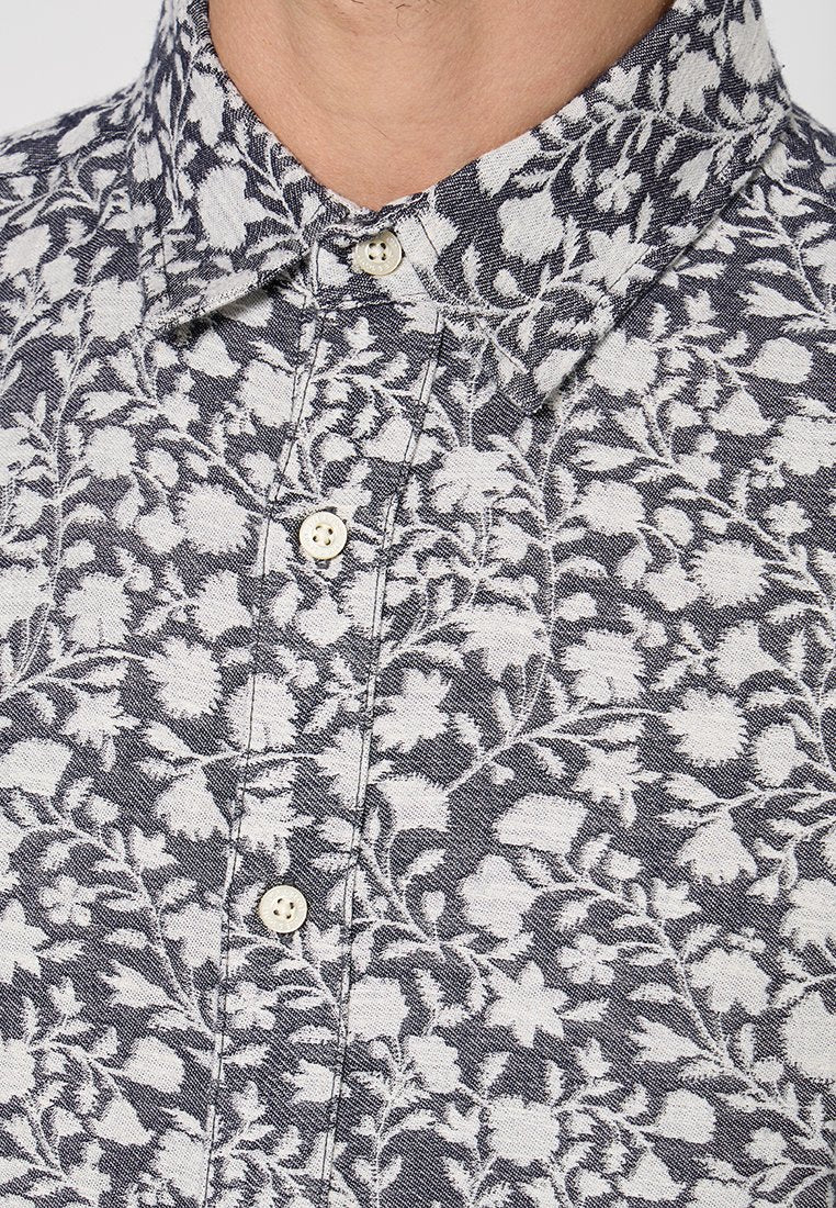 Lyle & Scott FLORAL JACQUARD SHIRT