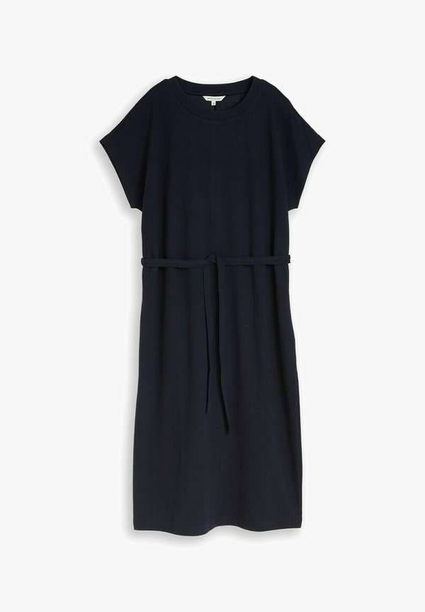 TOM TAILOR TOM TAILOR KLEIDER & JUMPSUITS LOOSE FIT MIDI-KLEID - Jersey dress - sky captain blue