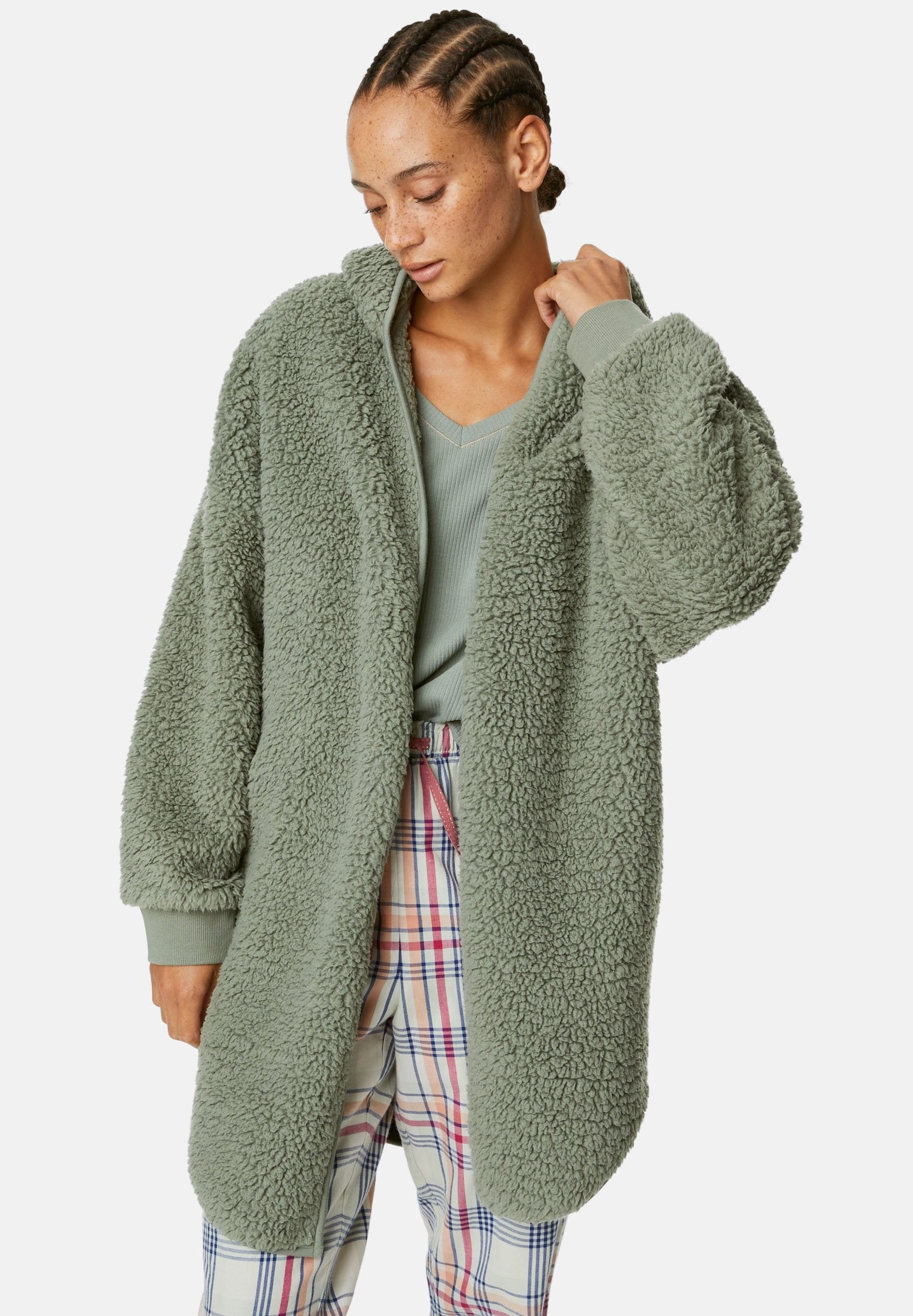 Marks & Spencer TEDDY BORG HOOD