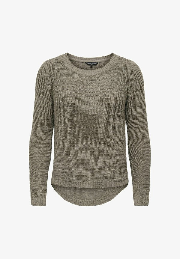 ONLY ONLGEENA XO L/S PULLOVER KNT NOOS - Jumper - smokey olive
