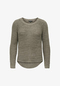 ONLY ONLGEENA XO L/S PULLOVER KNT NOOS - Jumper - smokey olive