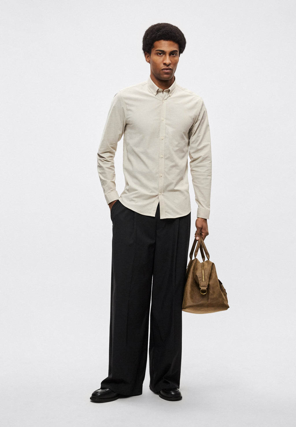 Lindbergh OXFORD SUPERFLEX SHIRT L/S