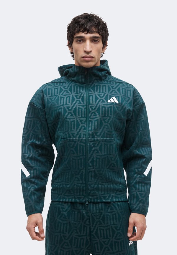 adidas Performance MEXICO 26 Z.N.E. HOODIE - National team wear - aurora ivy