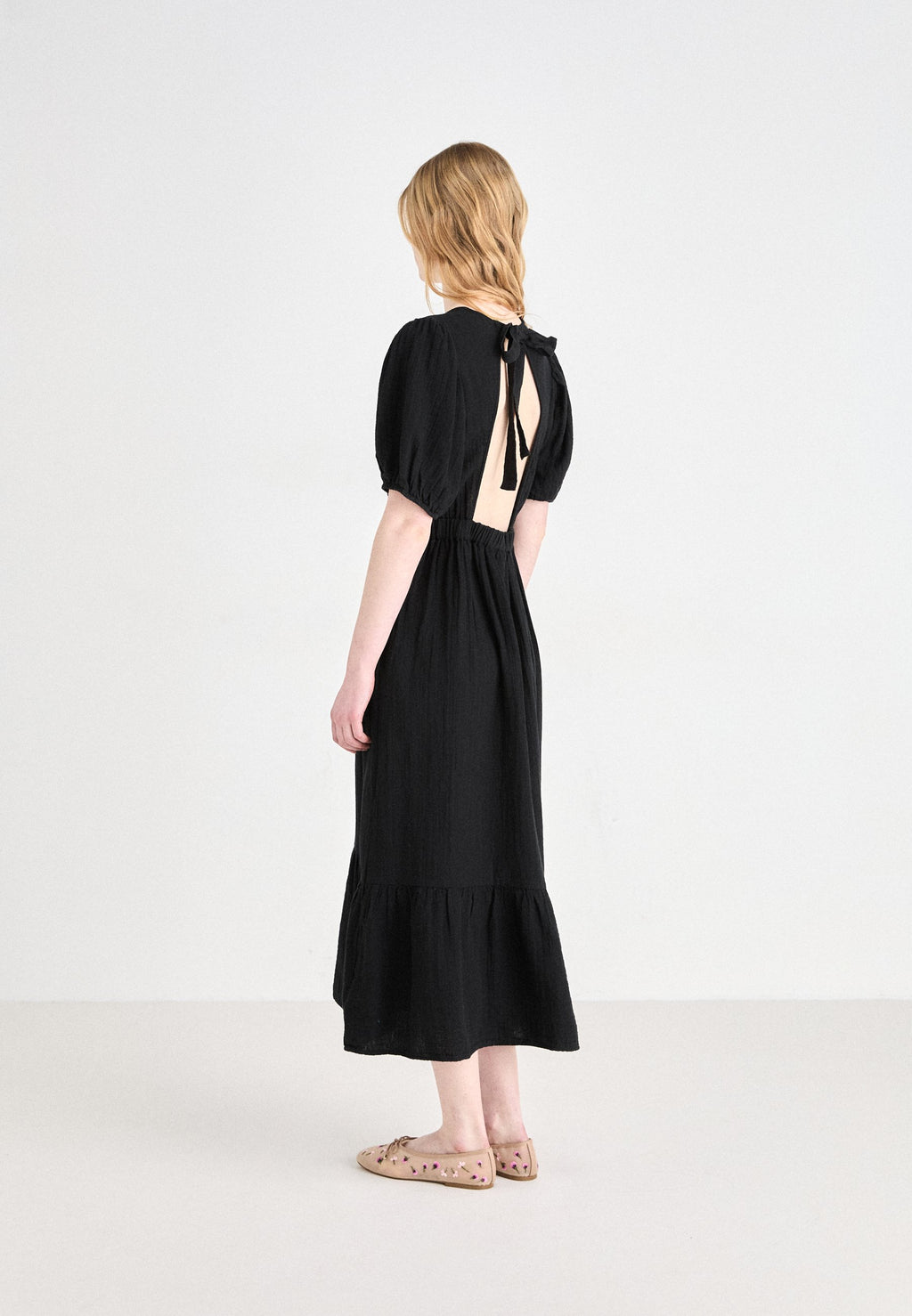 GAP TIERED GAUZE MAXI