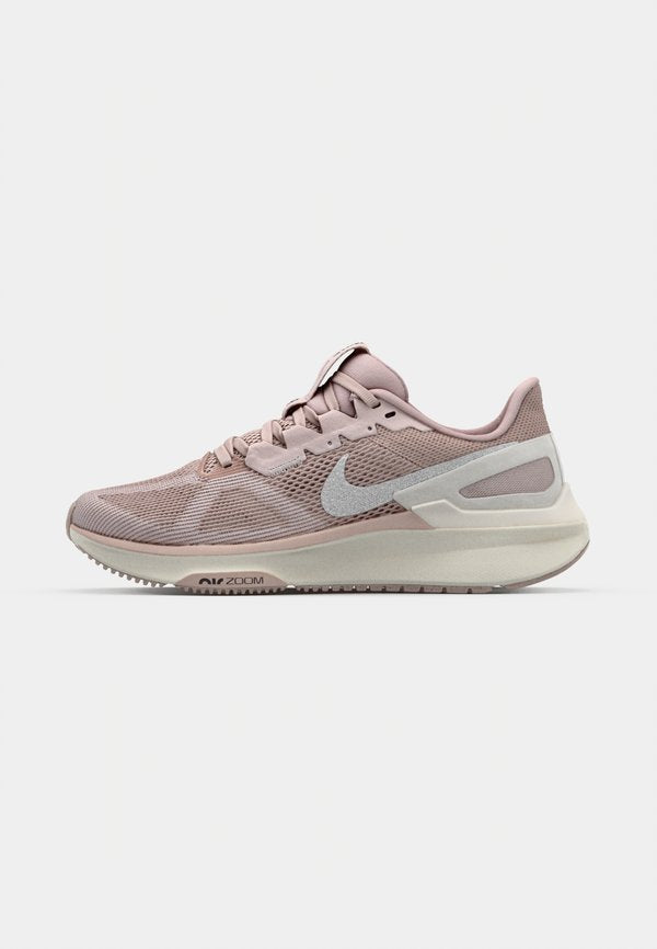 Nike Performance STRUCTURE 25 PRM - Road running shoes - pink oxford/anthracite/pale ivory/platinum violet/black