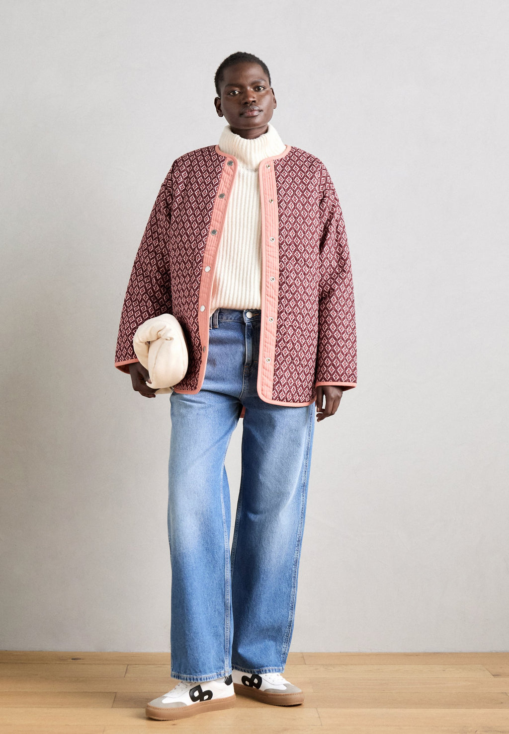 Scotch & Soda REVERSIBLE BLOCKPRINT JACKET